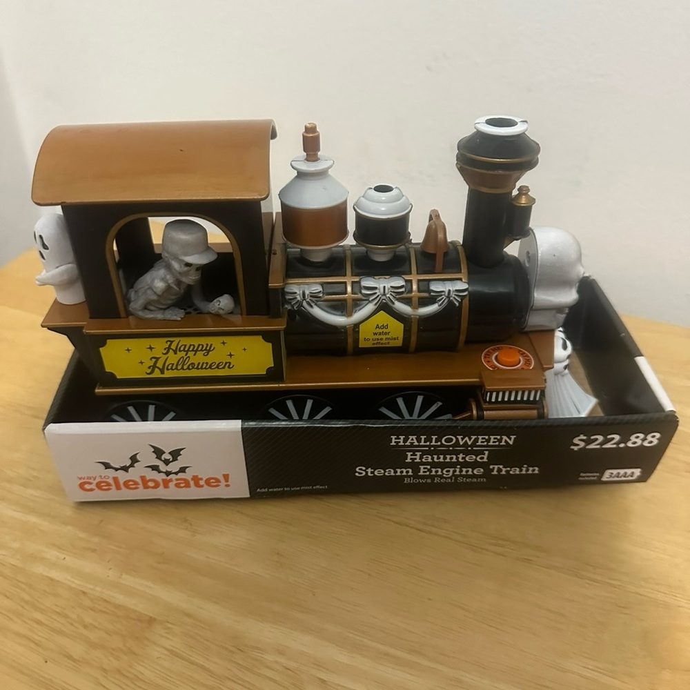 Halloween Haunted Steam Engine Train
